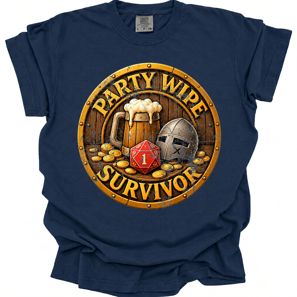 Wipeout Veteran T-Shirt - True Navy