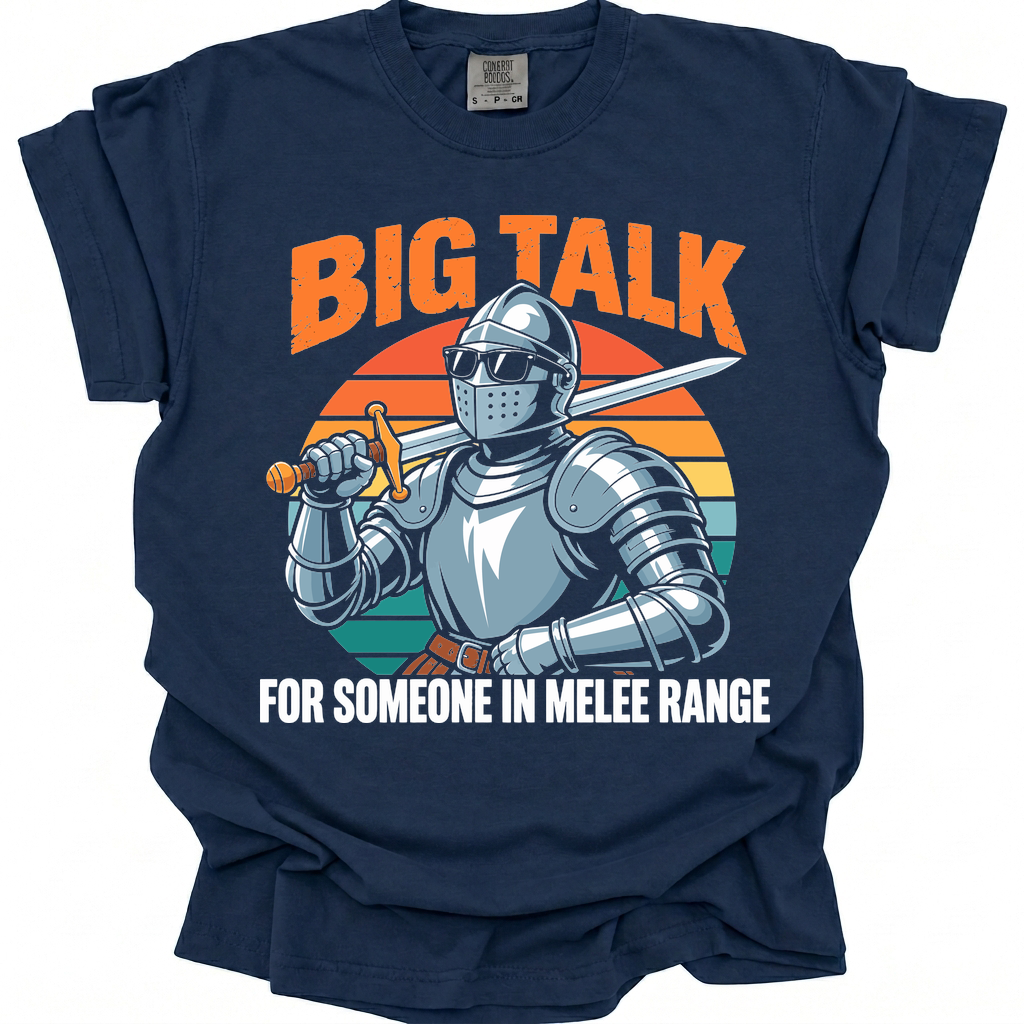 Within Melee Range T-Shirt - True Navy