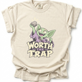 Worth the Trap T-Shirt - Ivory
